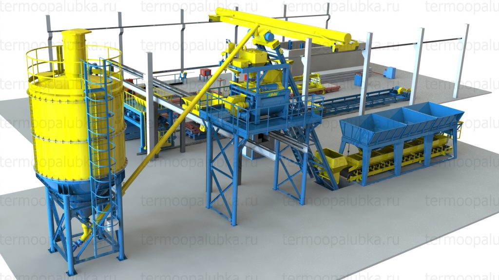 производство оборудования для производства бетонных заводов